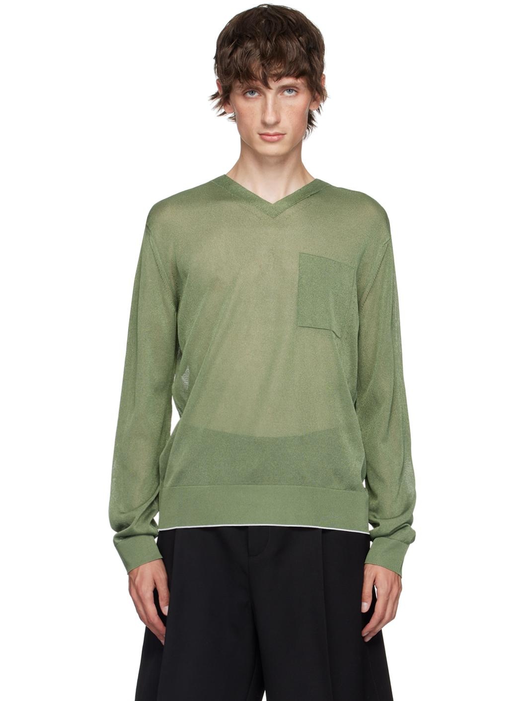 Green La Casa 'La maille Paseo' Sweater - 1