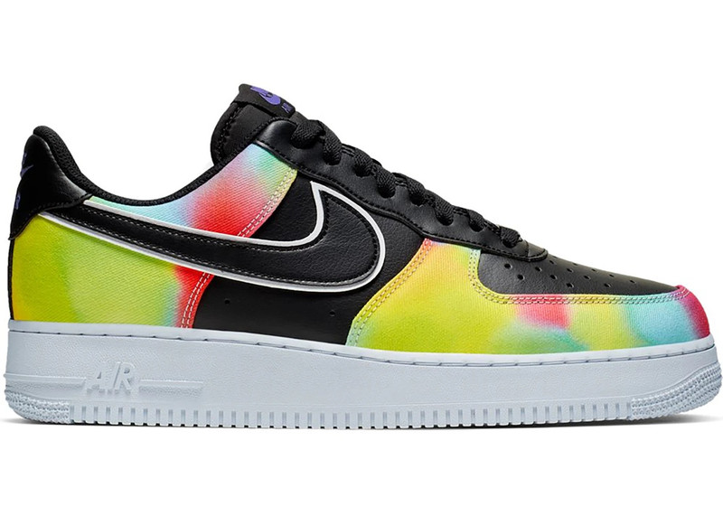 Nike Air Force 1 Low Tie-Dye Black - 1
