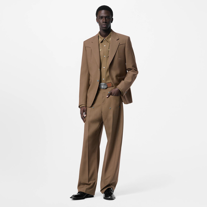 Louis Vuitton Tailored Wool Workwear Pants outlook