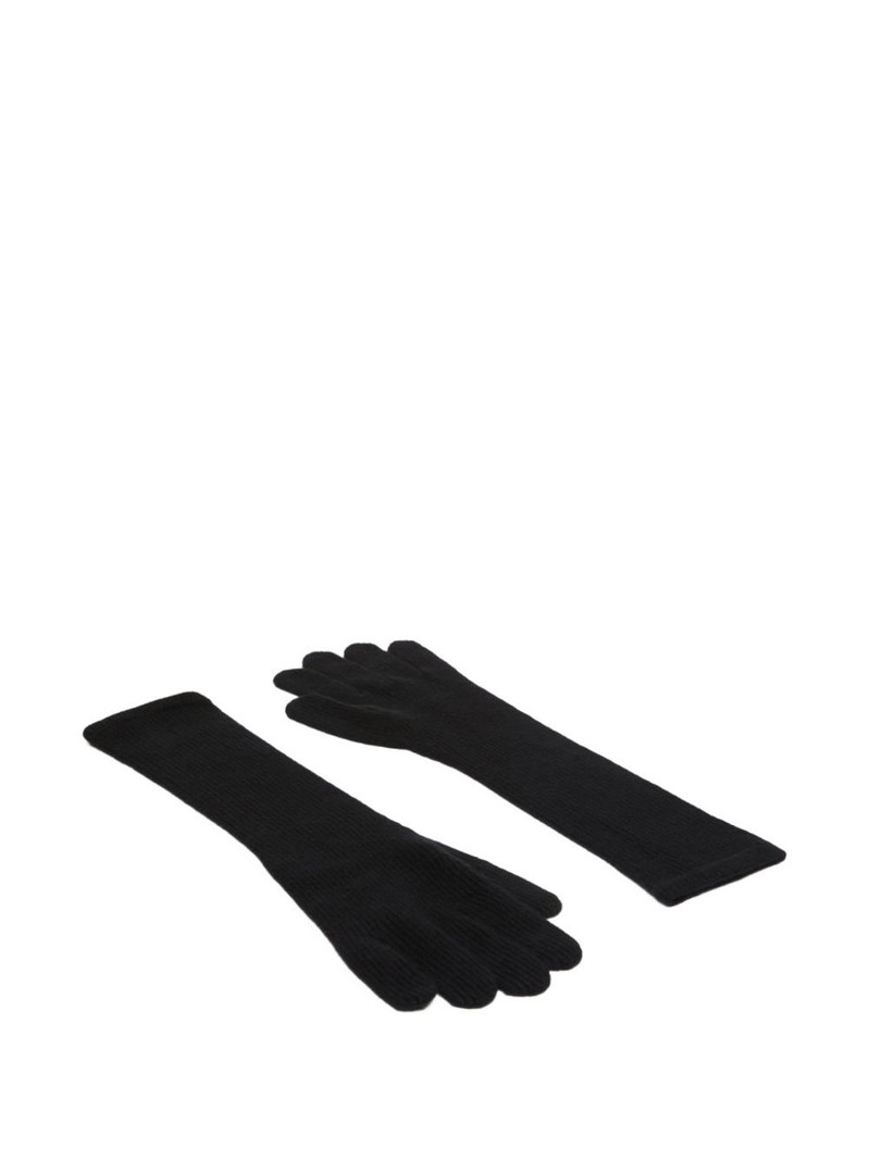 Max Mara ribbed gloves outlook