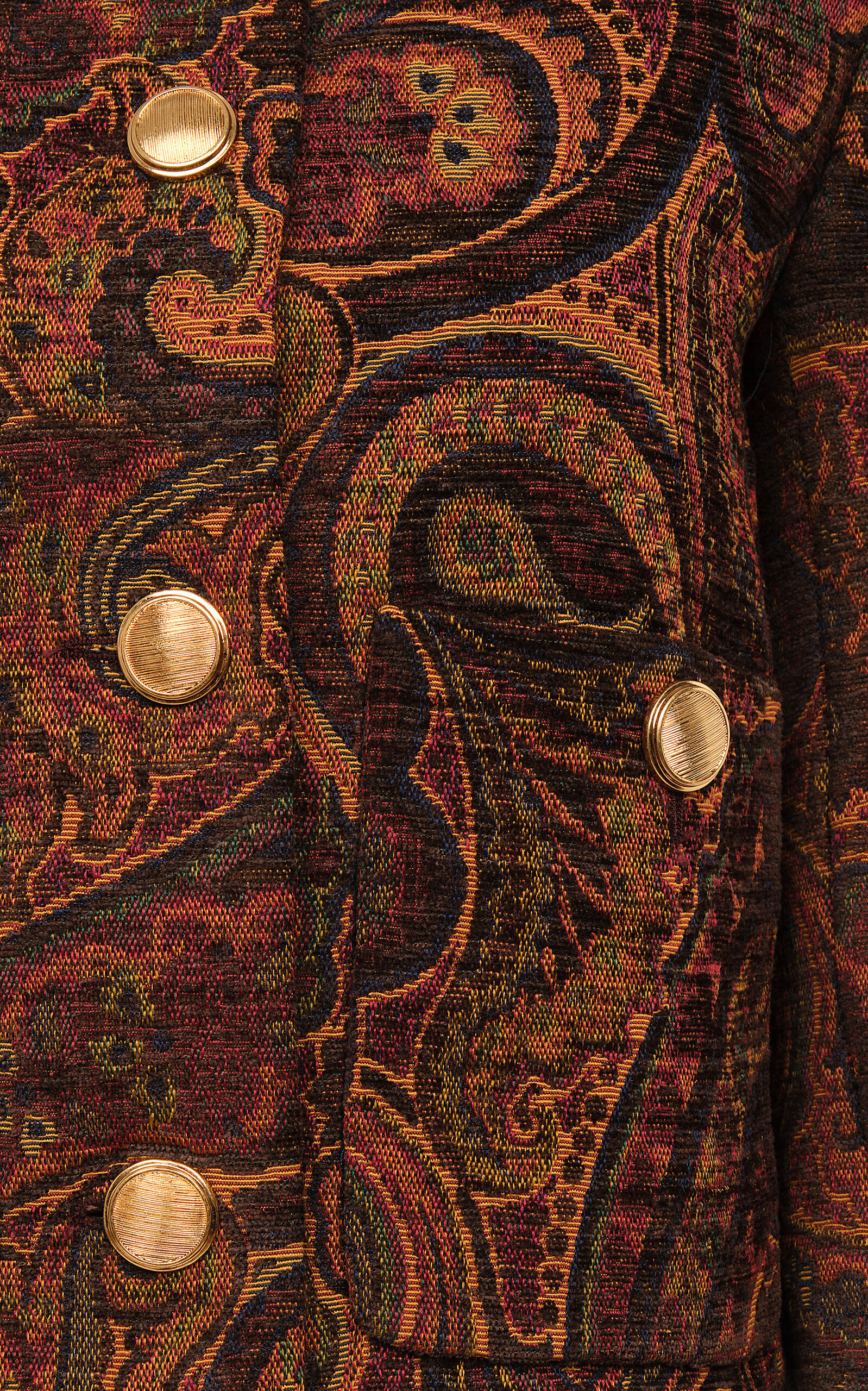 Paisley Jacquard Jacket red - 5