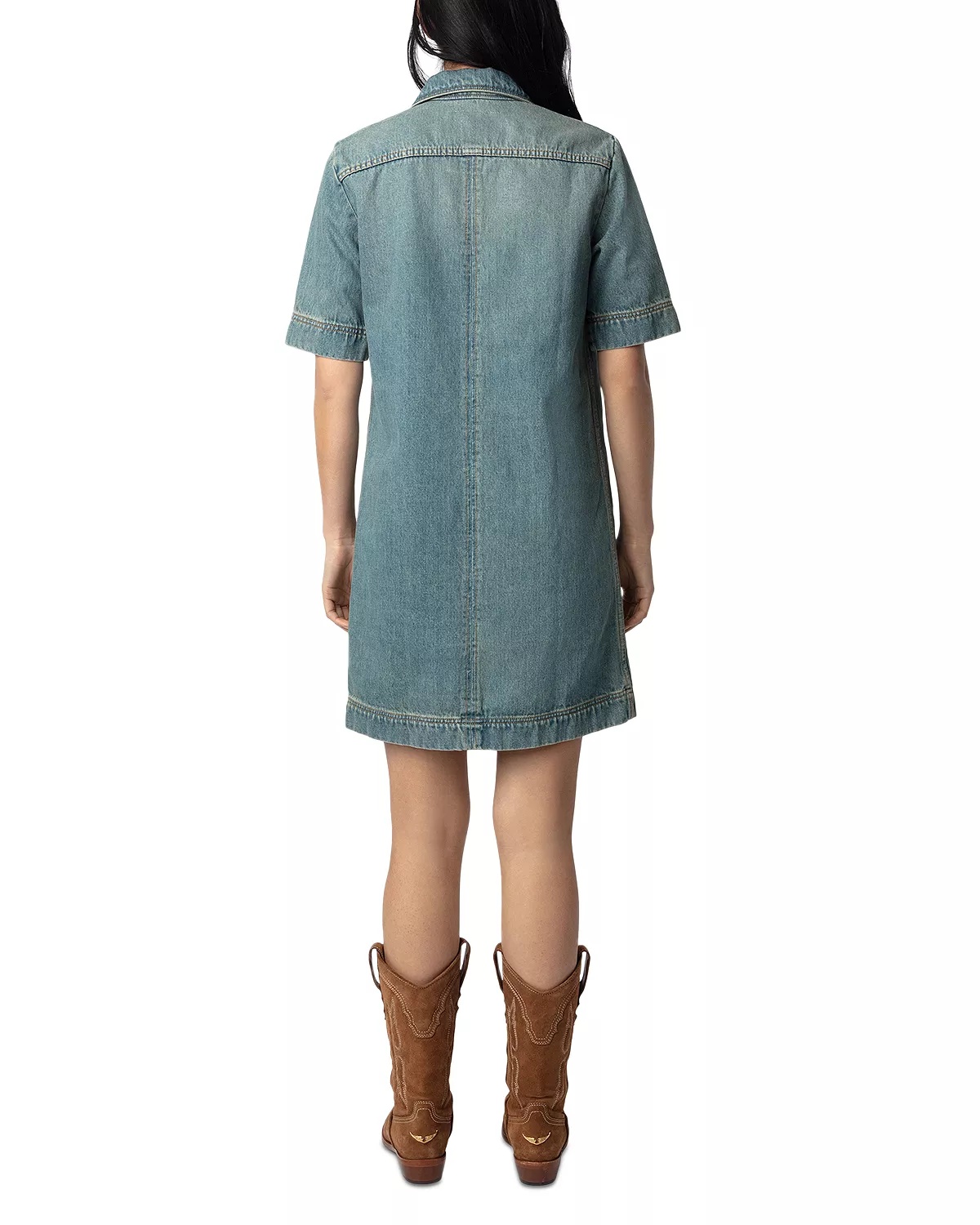 Record Denim Dress - 4