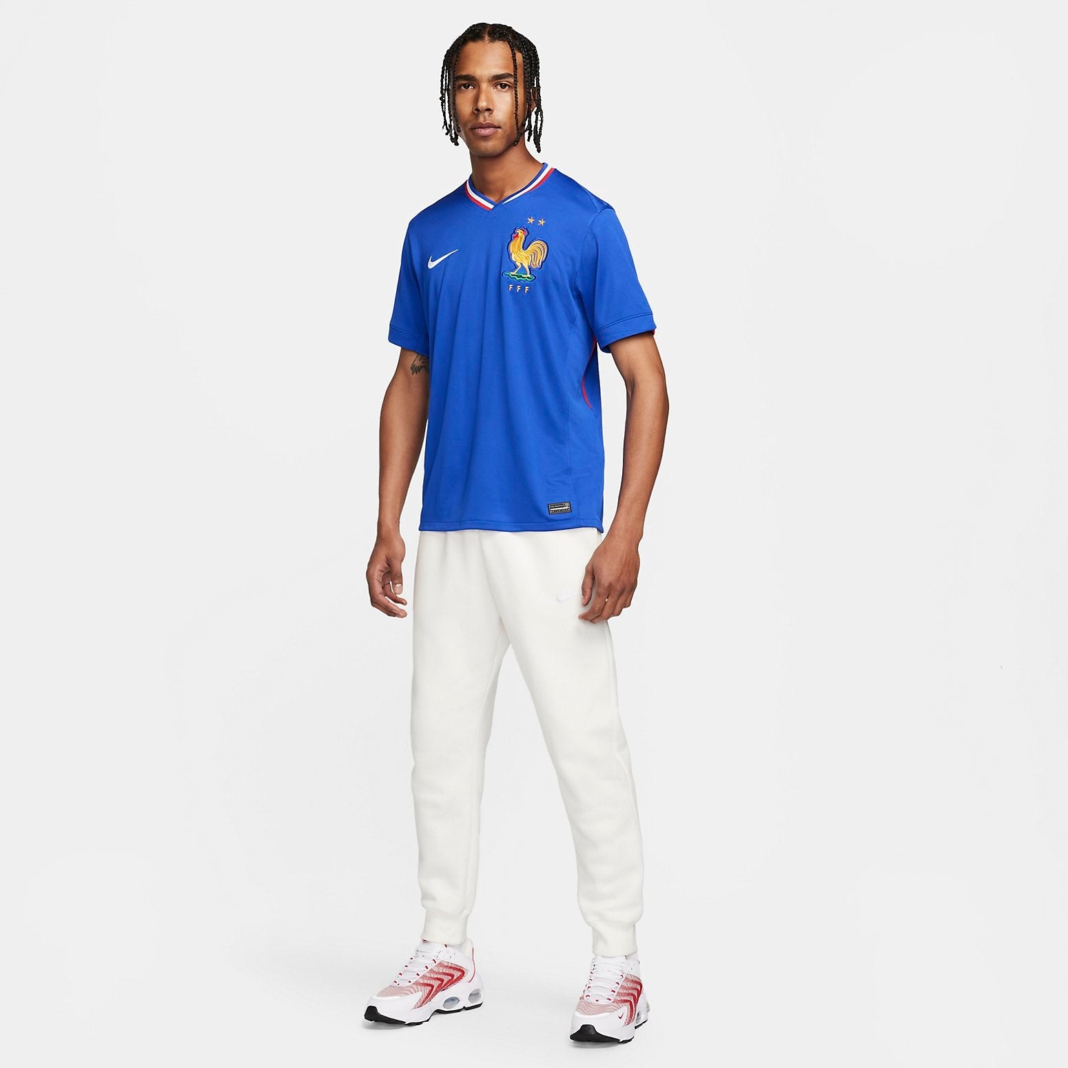 Nike France FFF 24/25 Home Soccer Jersey 'Blue' FJ1259-452 - 3