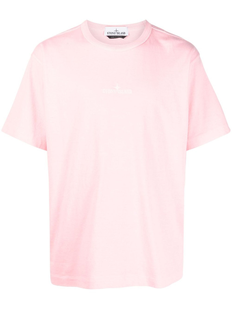 embroidered-logo T-shirt 1