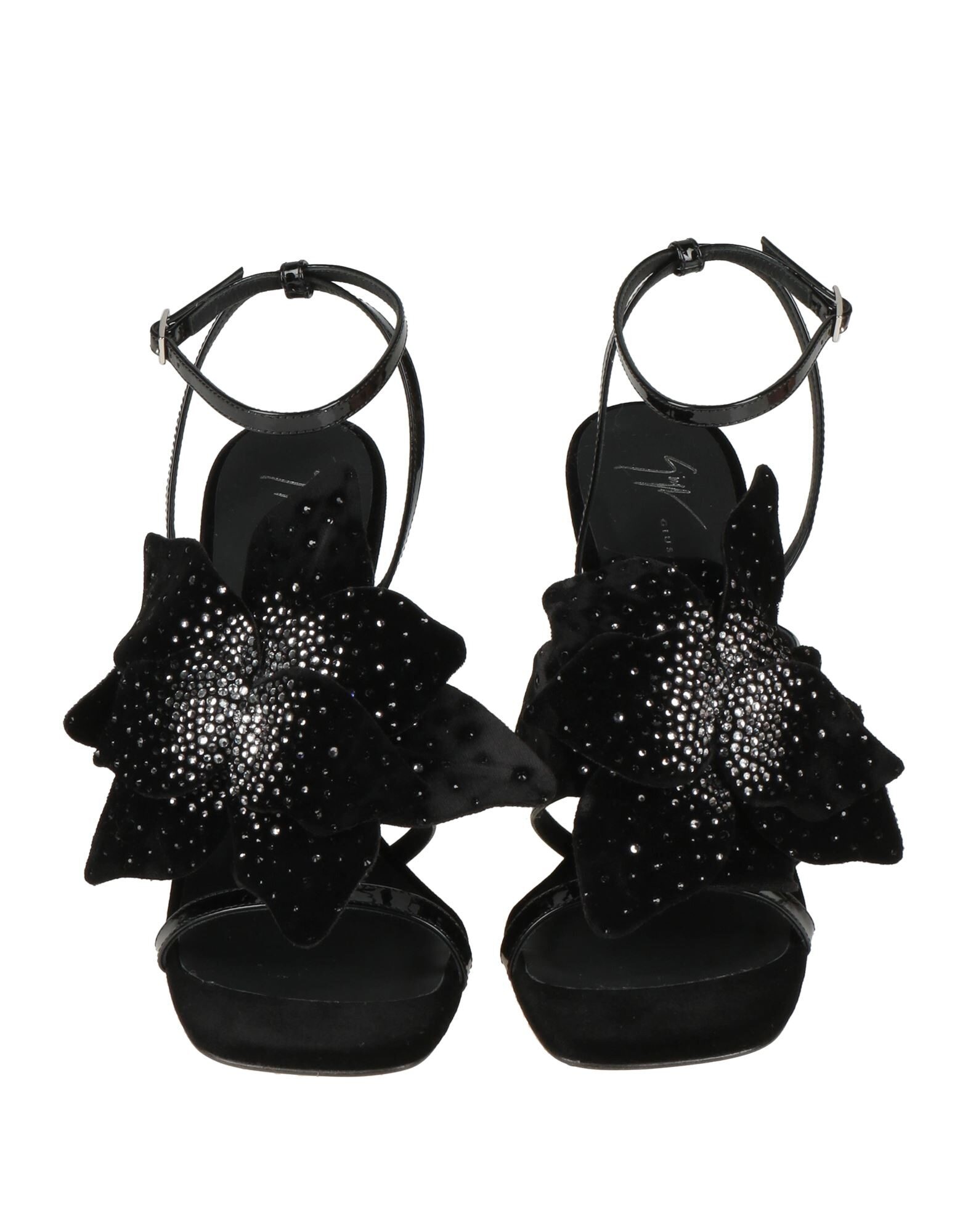 Black Women's Sandals - 4