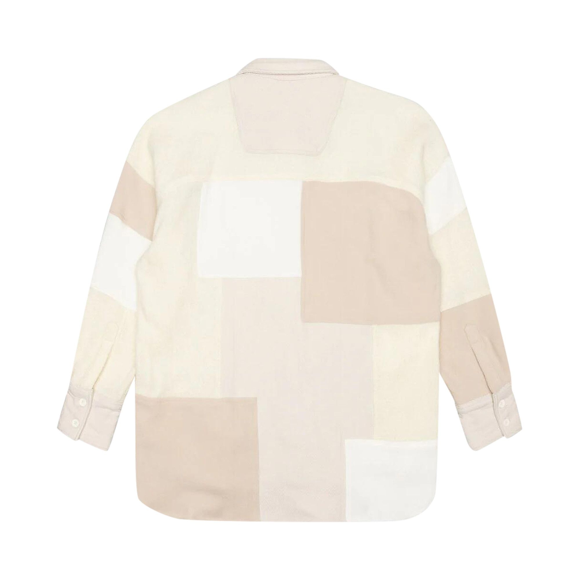 Ambush Patchwork Shirt 'White/Multicolor' - 2