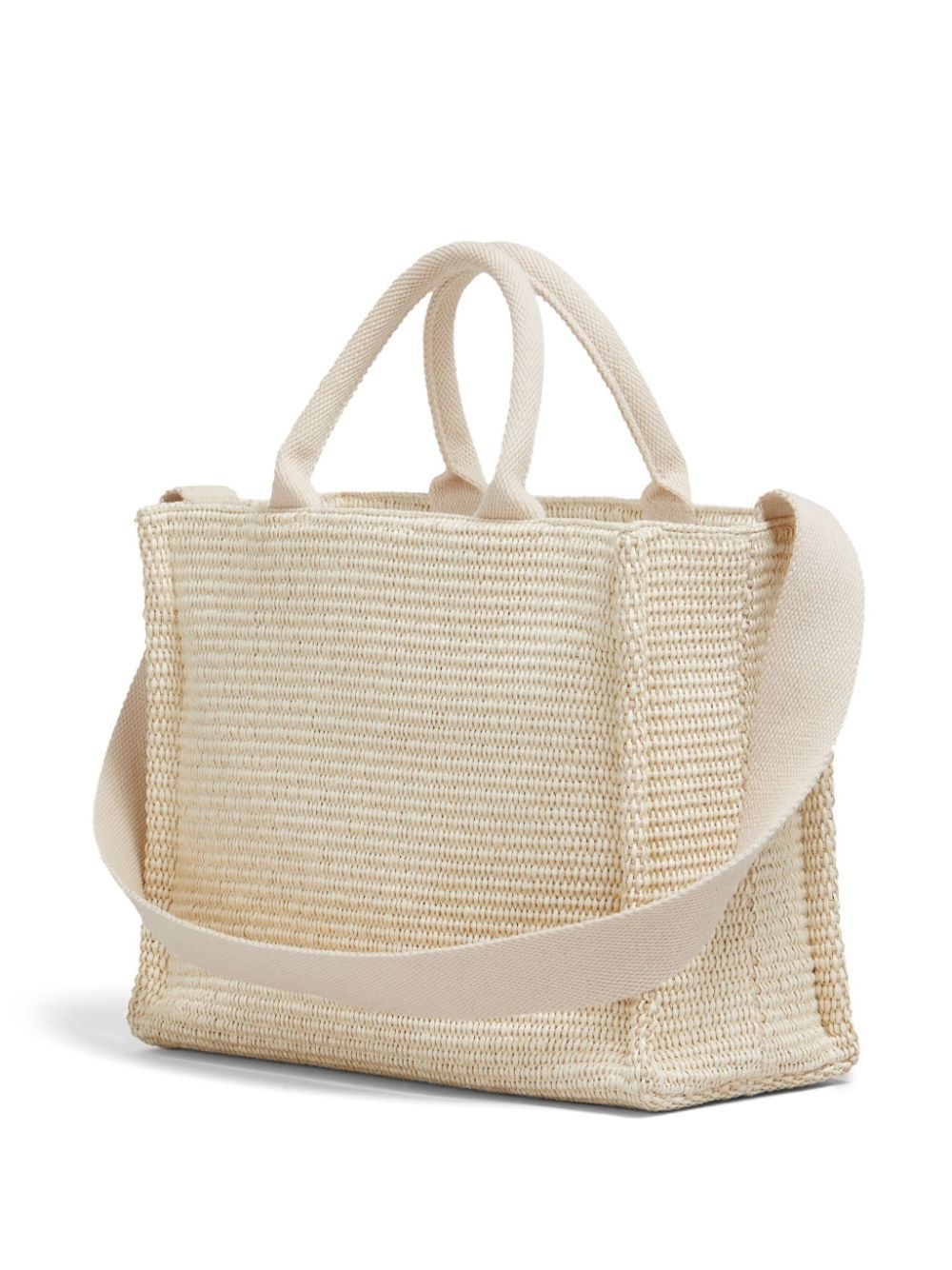 small raffia tote bag - 2