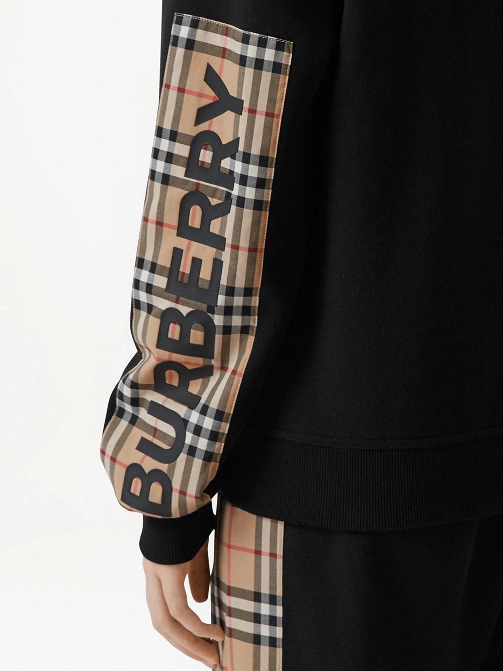 Vintage Check zipped hoodie - 4