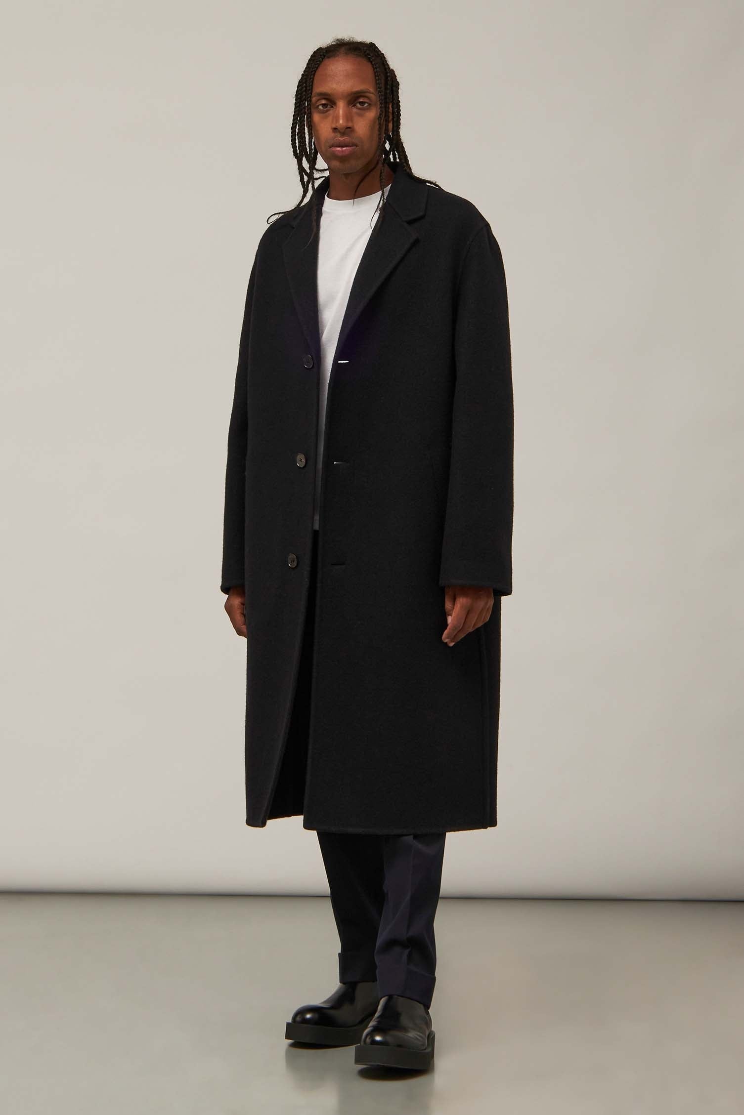 Classic Long Wool Coat - 2