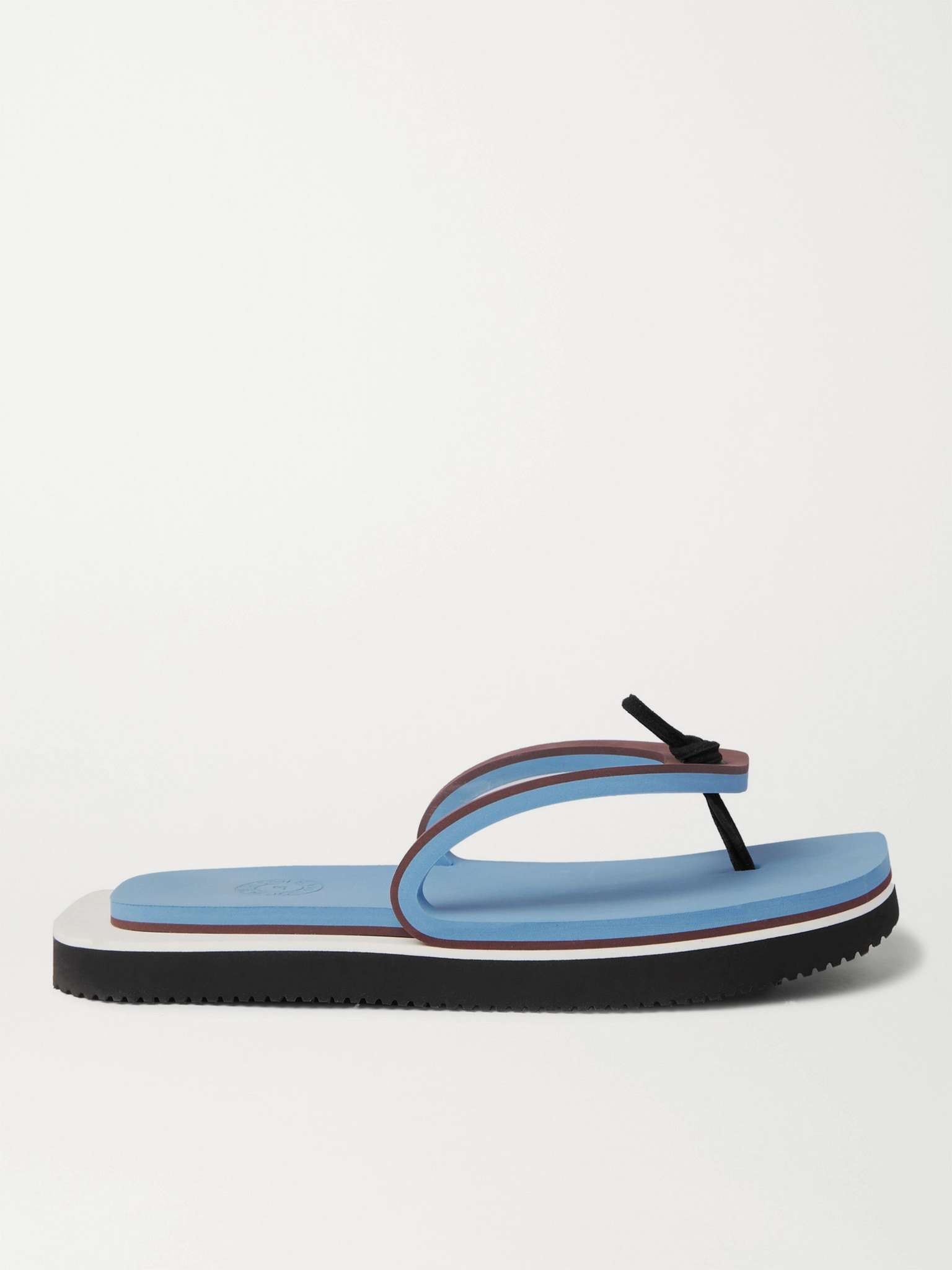 Colour-Block Foam Flip Flops - 1