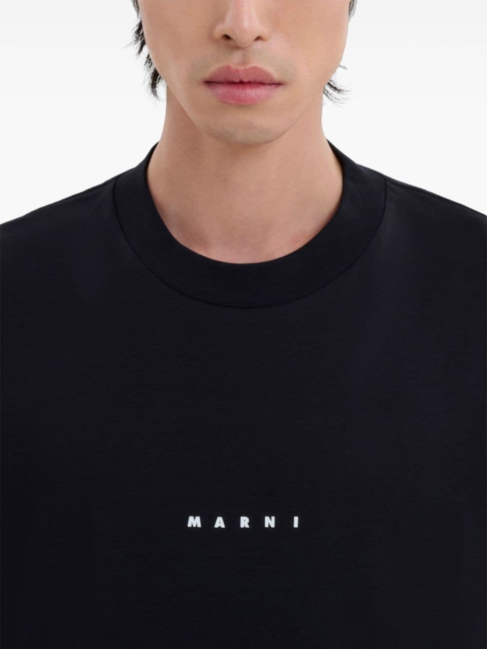 logo-print cotton T-shirt - 5