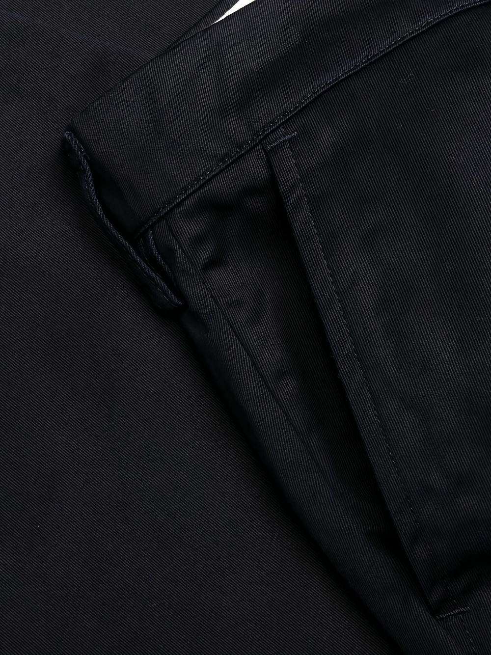 heart-embroidered chinos - 3
