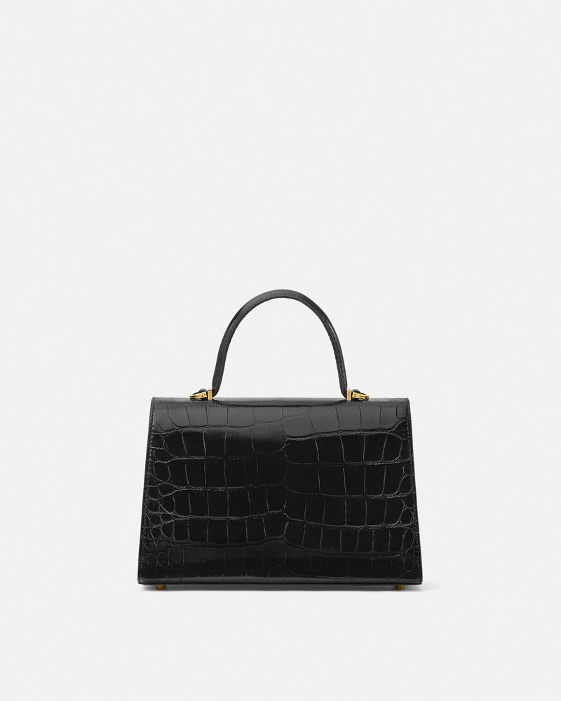 VERSACE Croc-Effect Medusa '95 Handbag outlook