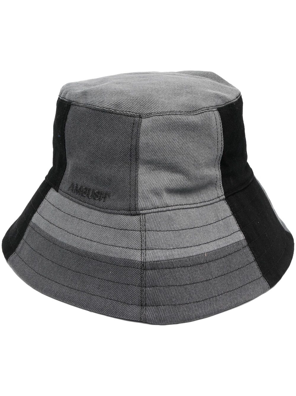 patchwork-design bucket hat - 1