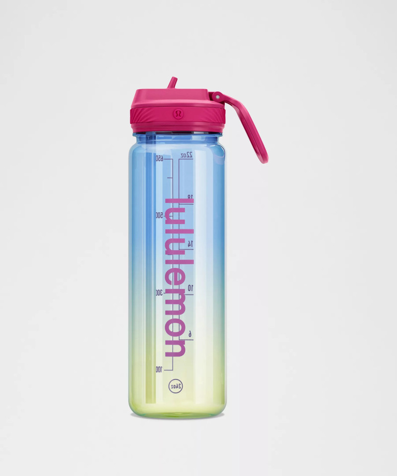 Back to Life Clear Bottle 24oz *Straw Lid 1