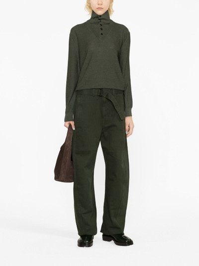 Lemaire layered polo jumper outlook