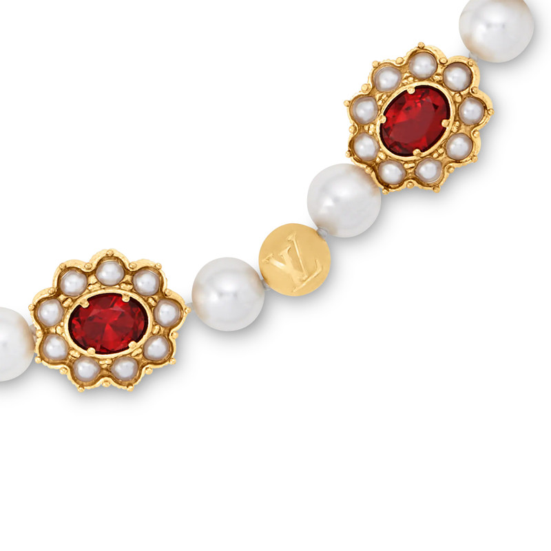 Louis Vuitton LV Dynasty Flower Necklace outlook