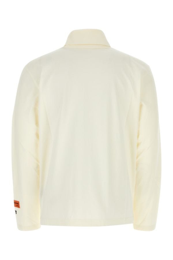 Heron Preston Man Ivory Cotton T-Shirt - 2