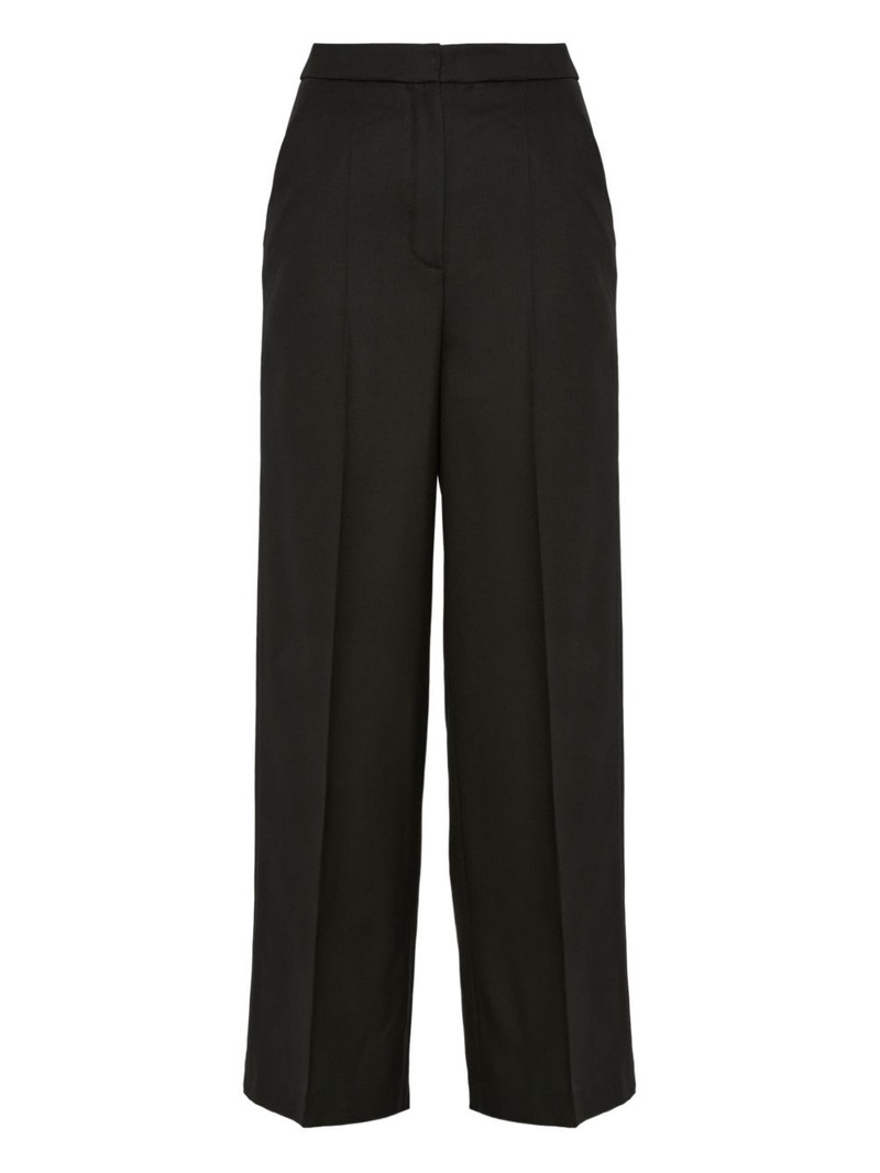 flannel tailored trousers 1