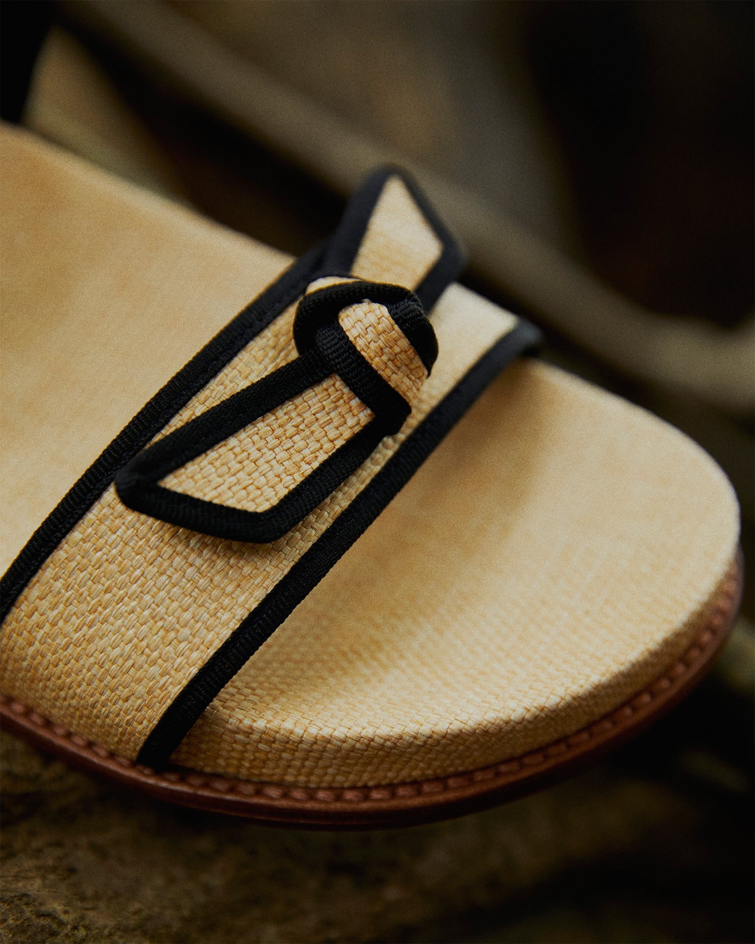 GROSGRAIN RAFFIA SPORT SANDAL - 6