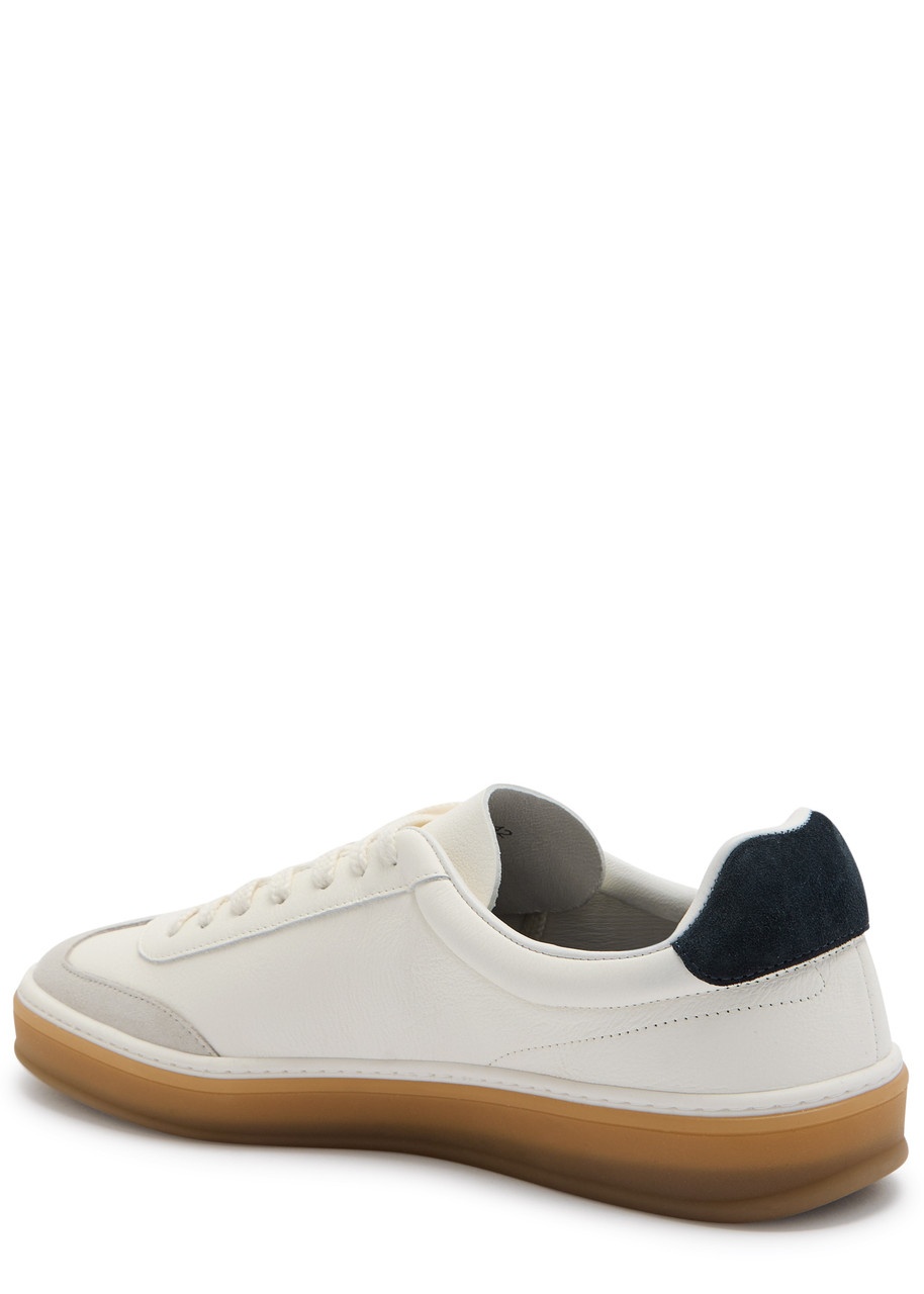 Boss X David Beckham Panelled Leather Sneakers - 2