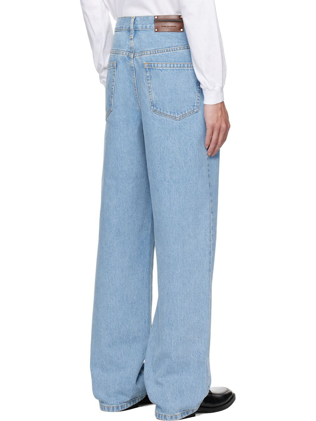 Blue Loose Fit Jeans - 3