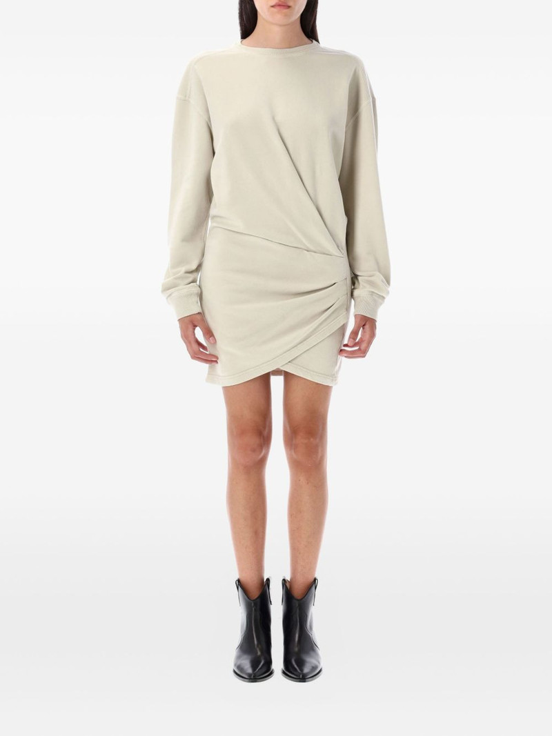 Pipper fleece twist-front mini dress 1