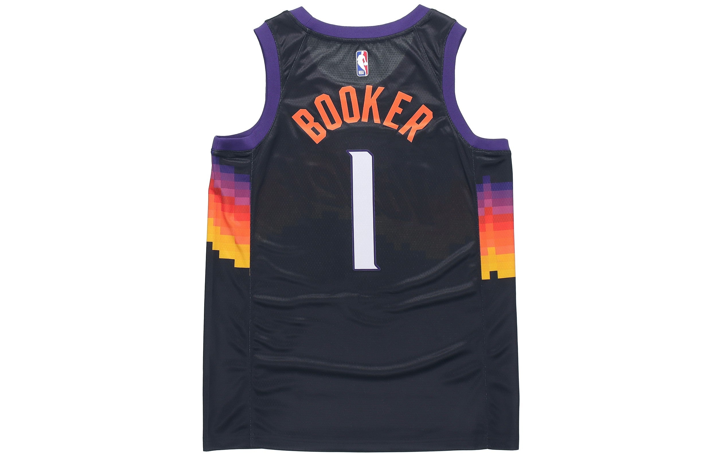 Nike NBA Retro Jersey Vest SW Fan Edition Phoenix Suns Devin Booker 1 Black CN1773-013 - 2