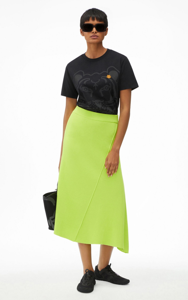 KENZO Asymmetrical midi skirt outlook