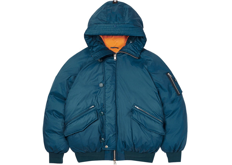 PALACE Palace P-2B Short Parka (FW20) Blue outlook