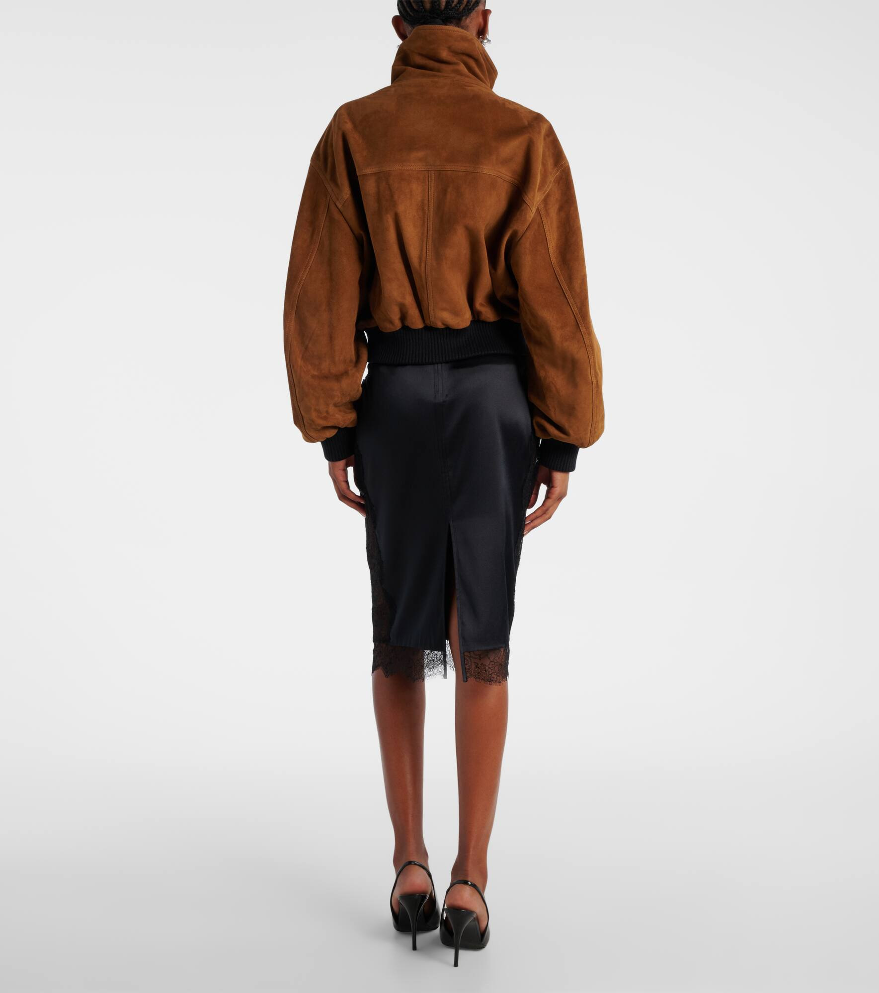 Briar suede bomber jacket - 3