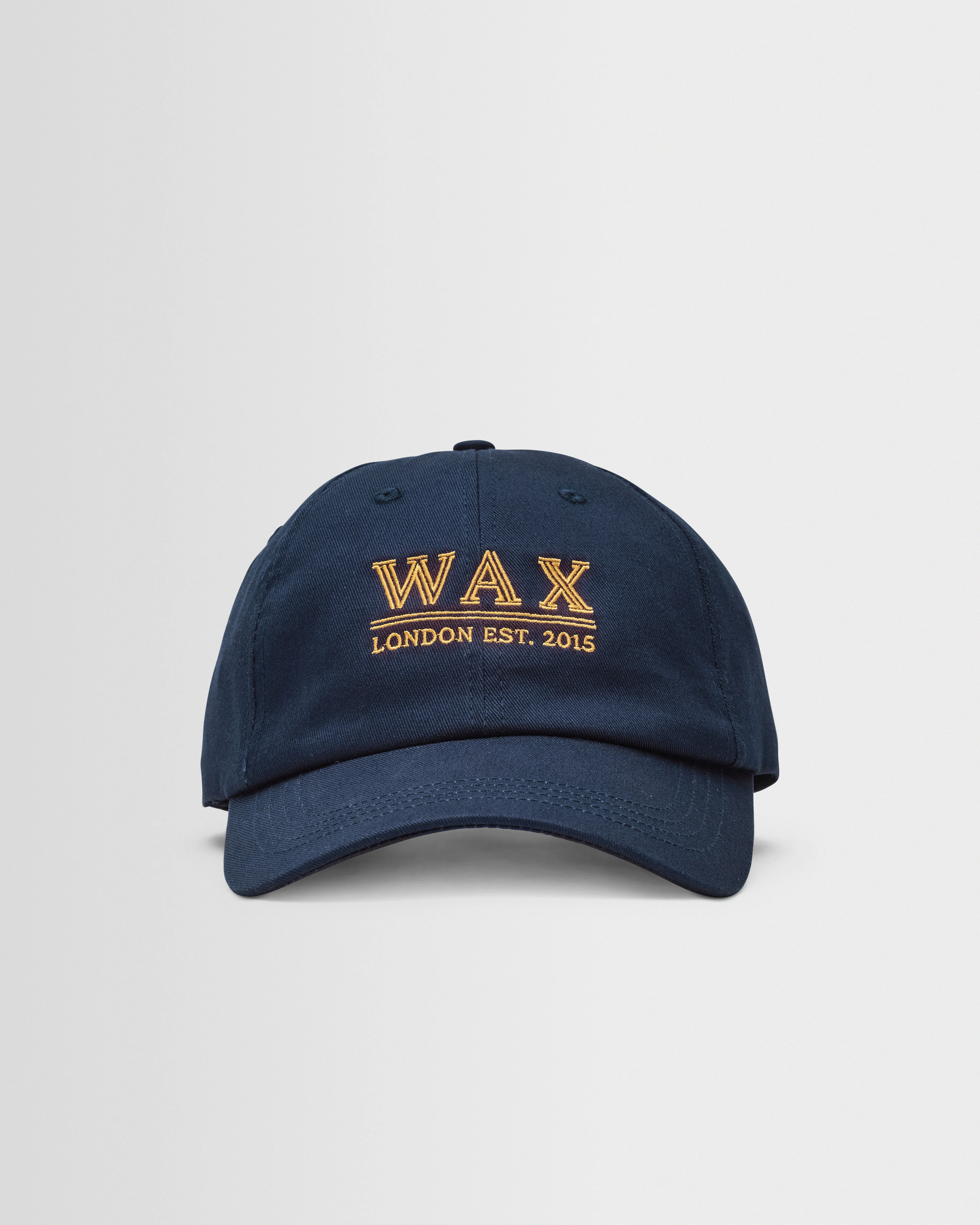 Spencer - Navy & Yellow Cotton Sports Cap - 1