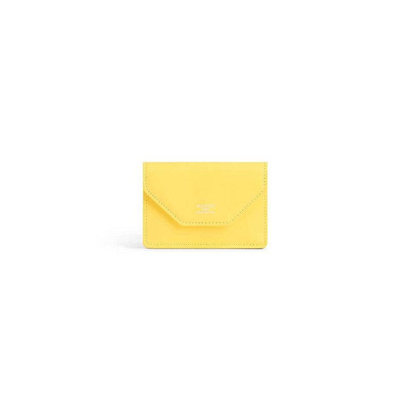 Women's Envelope Mini Wallet  in Yellow 1