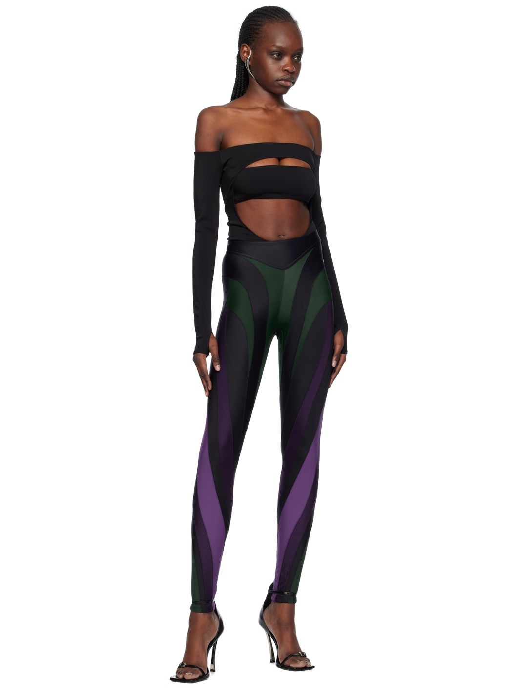 Black Circle Bodysuit - 5