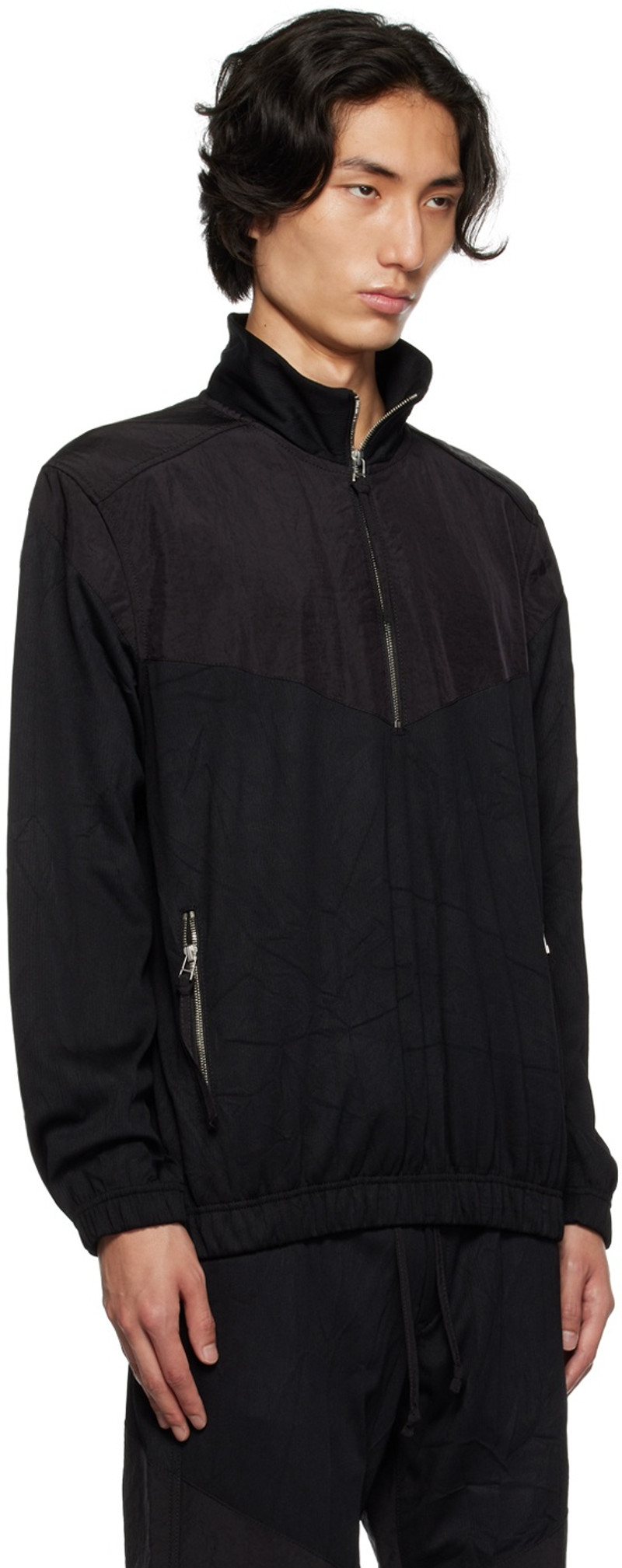 Kanghyuk Black Airbag Jacket outlook