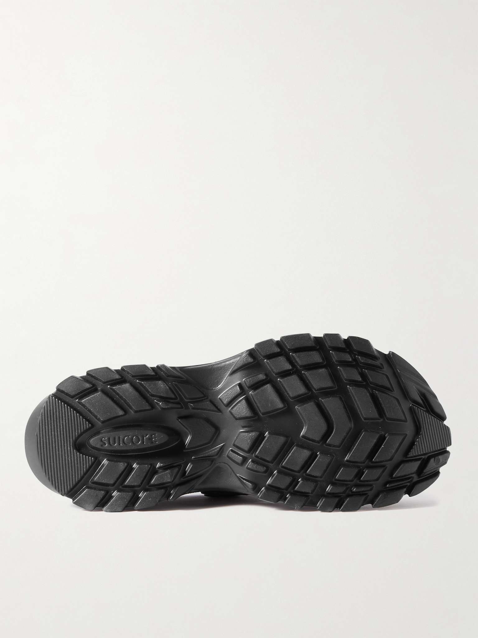 Mok Injection Webbing-Trimmed Rubber Mules - 7