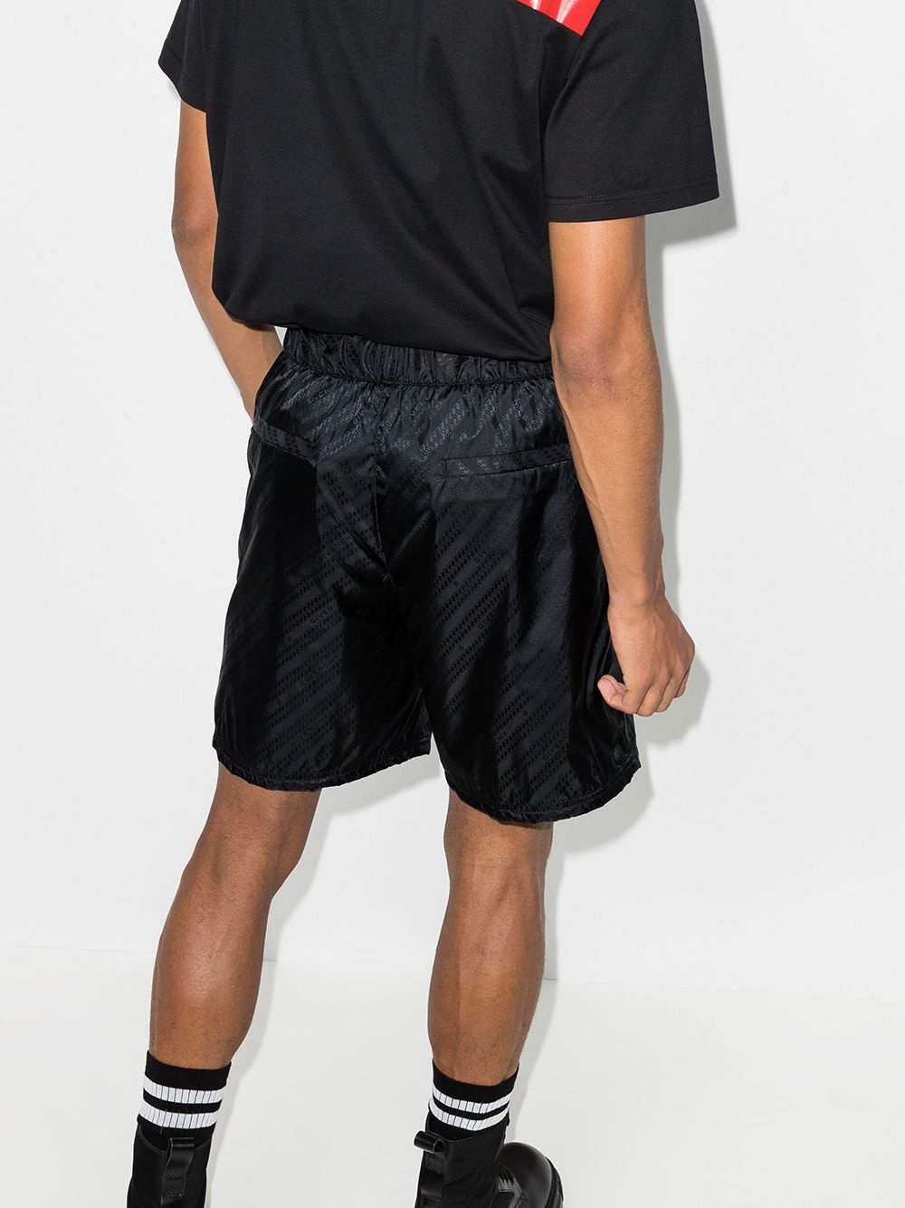 logo track shorts - 3