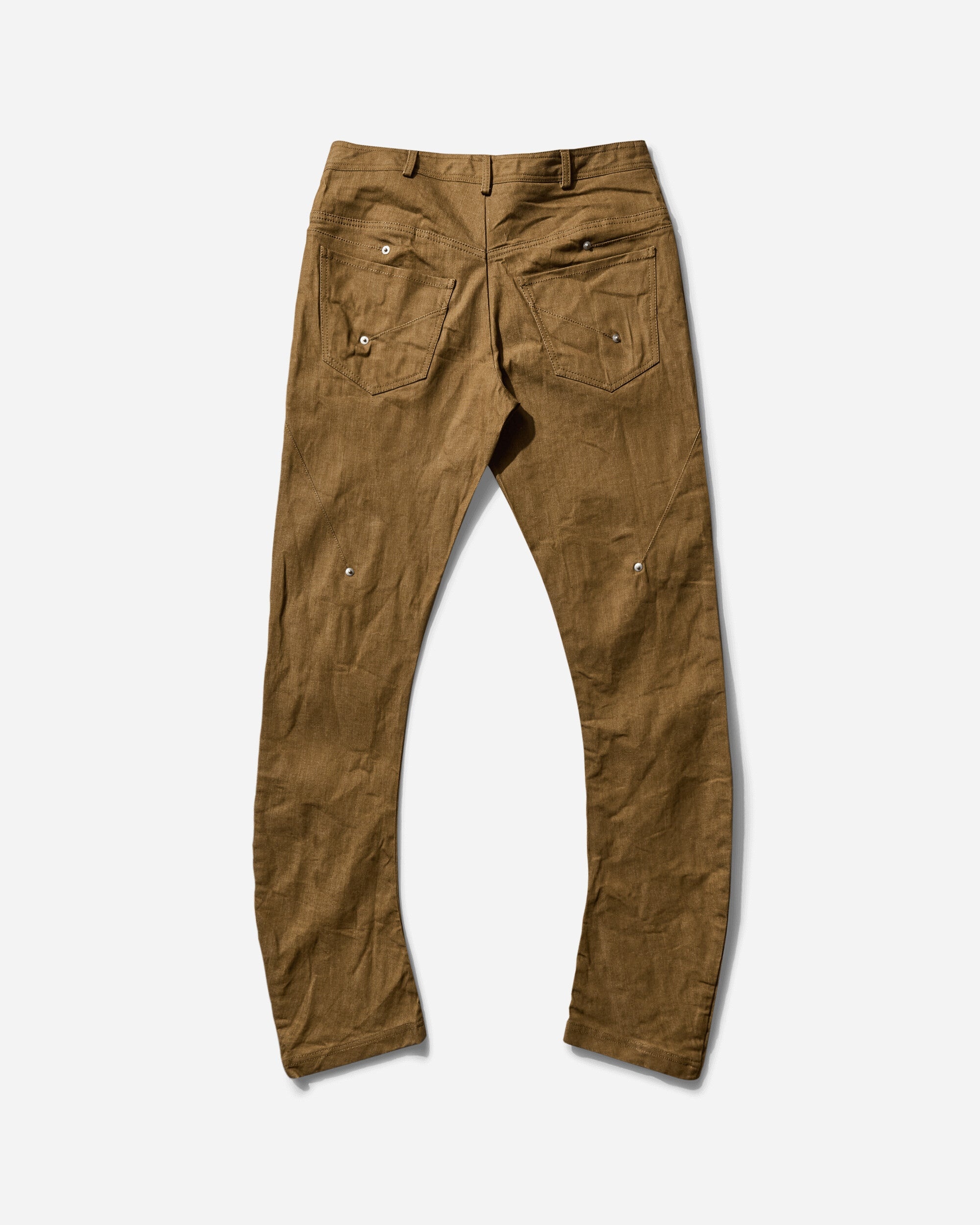 Women's Clara Curved Denim Trousers Amber - 2