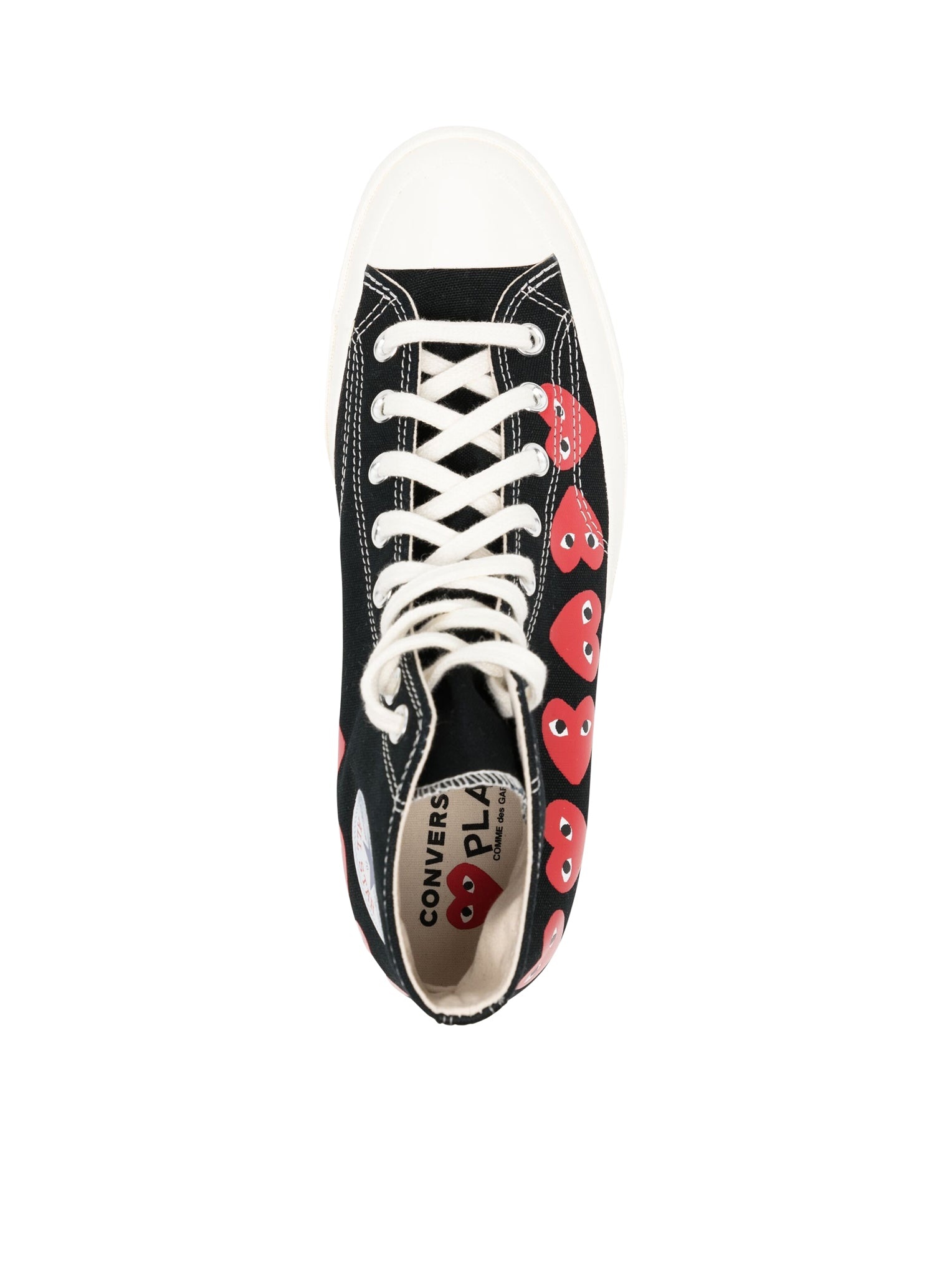 PLAY CONVERSE CHUCK TAYLOR HI MULTI HEART - 4