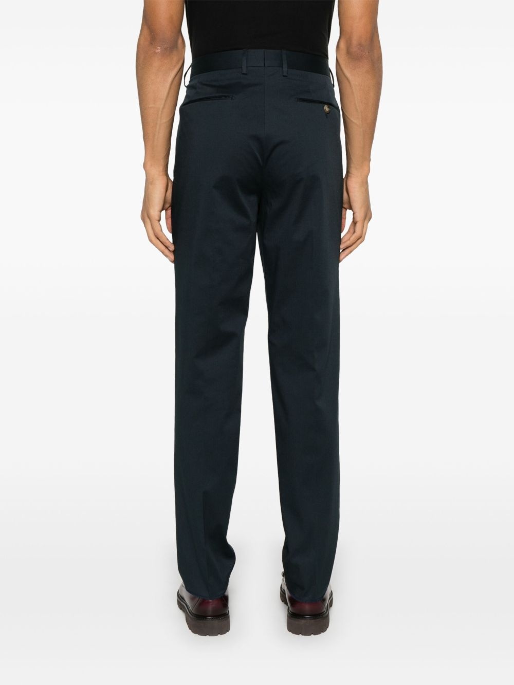 pleat-detail trousers - 4