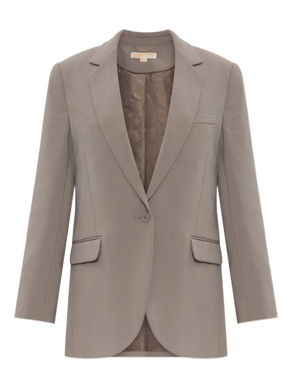 single-button blazer - 1