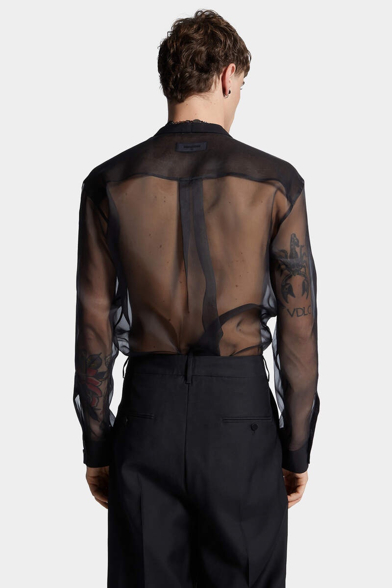BOWTIE DROPPED SHOULDER SHIRT - 4