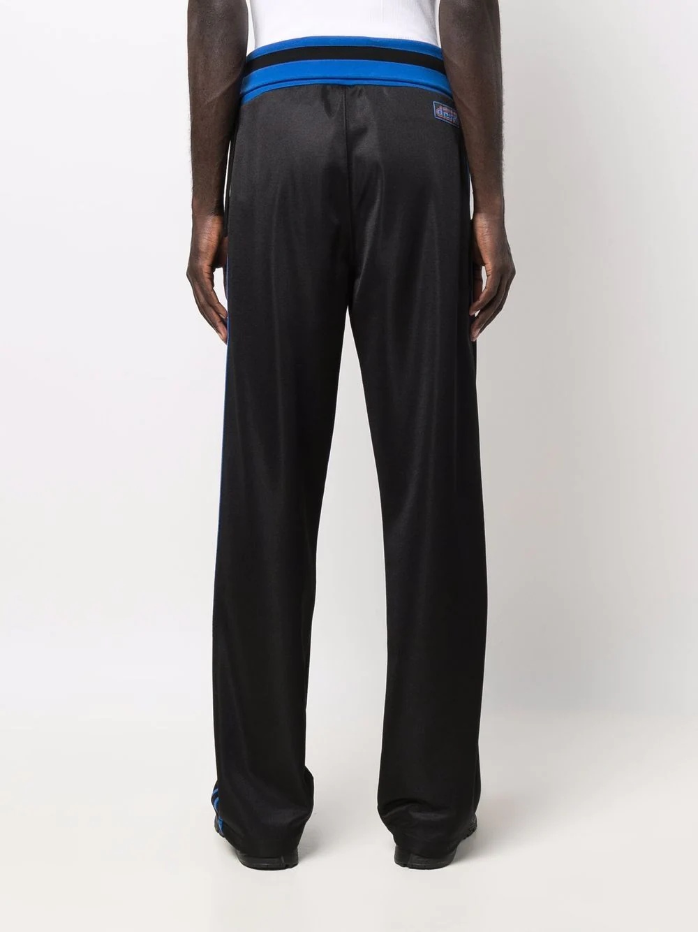 zip-front track pants - 4