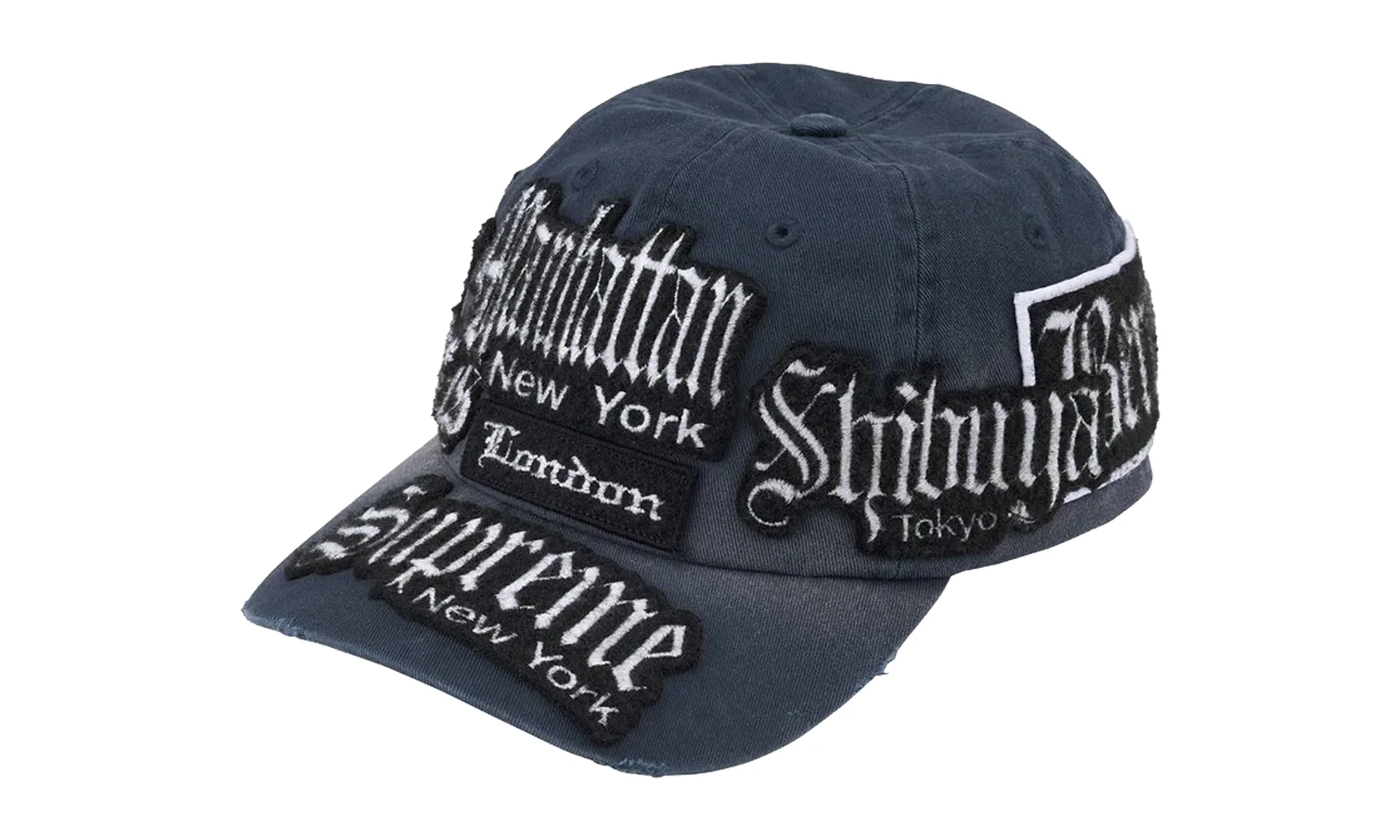 City Patches 6-Panel Hat "SS26 - Navy" SU27535 - 1