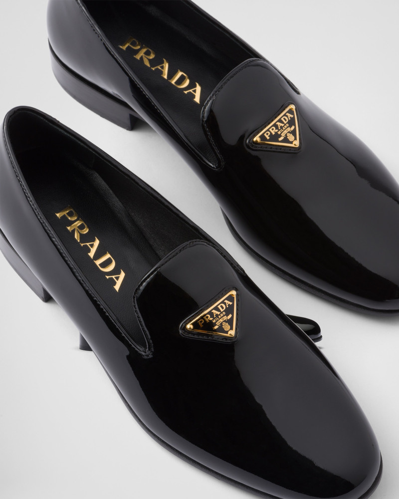 Patent leather loafers 6