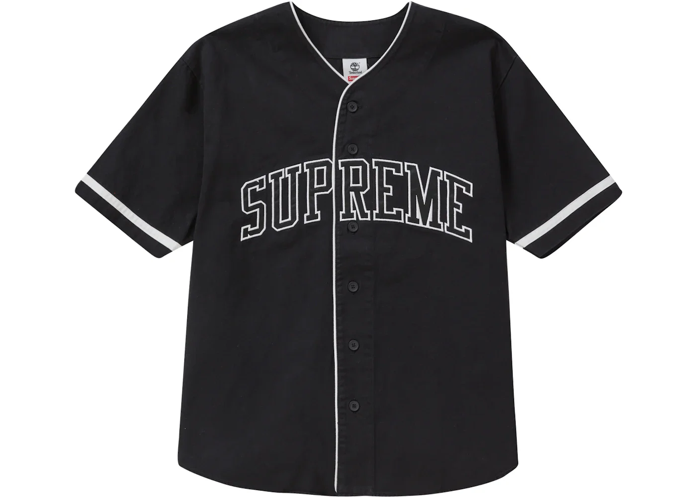 Supreme Timberland Baseball Jersey Black - 1