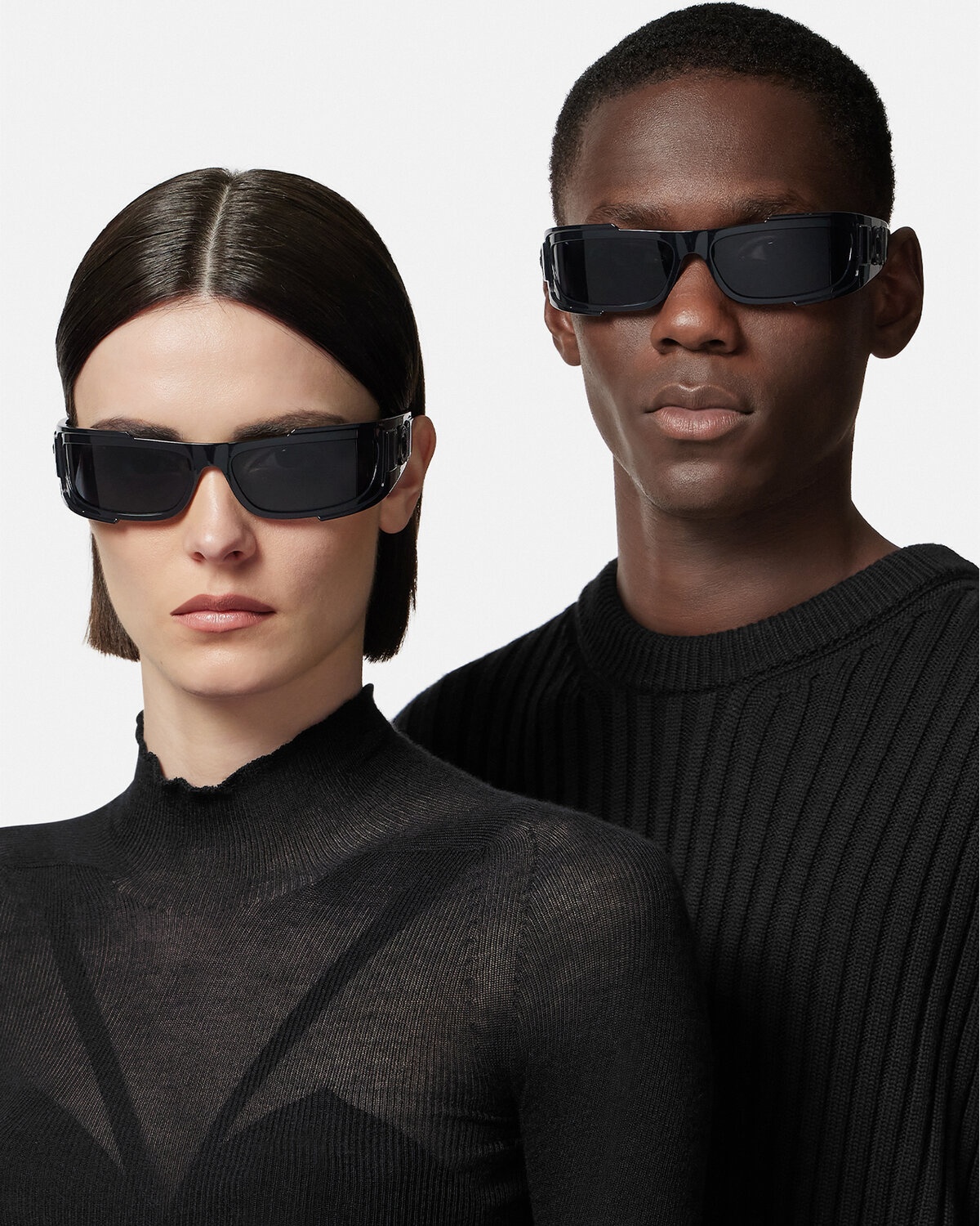 Medusa Biggie Shield Sunglasses - 4