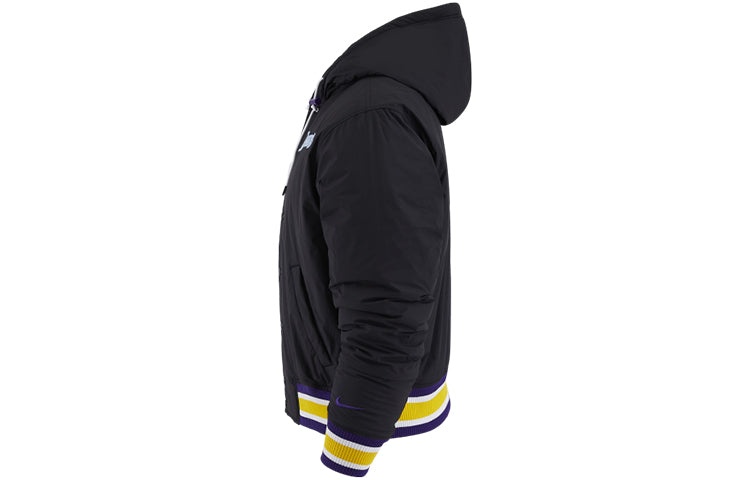 Nike Los Angeles Lakers Casual Sports Hooded Jacket Black DB1989-010 - 3