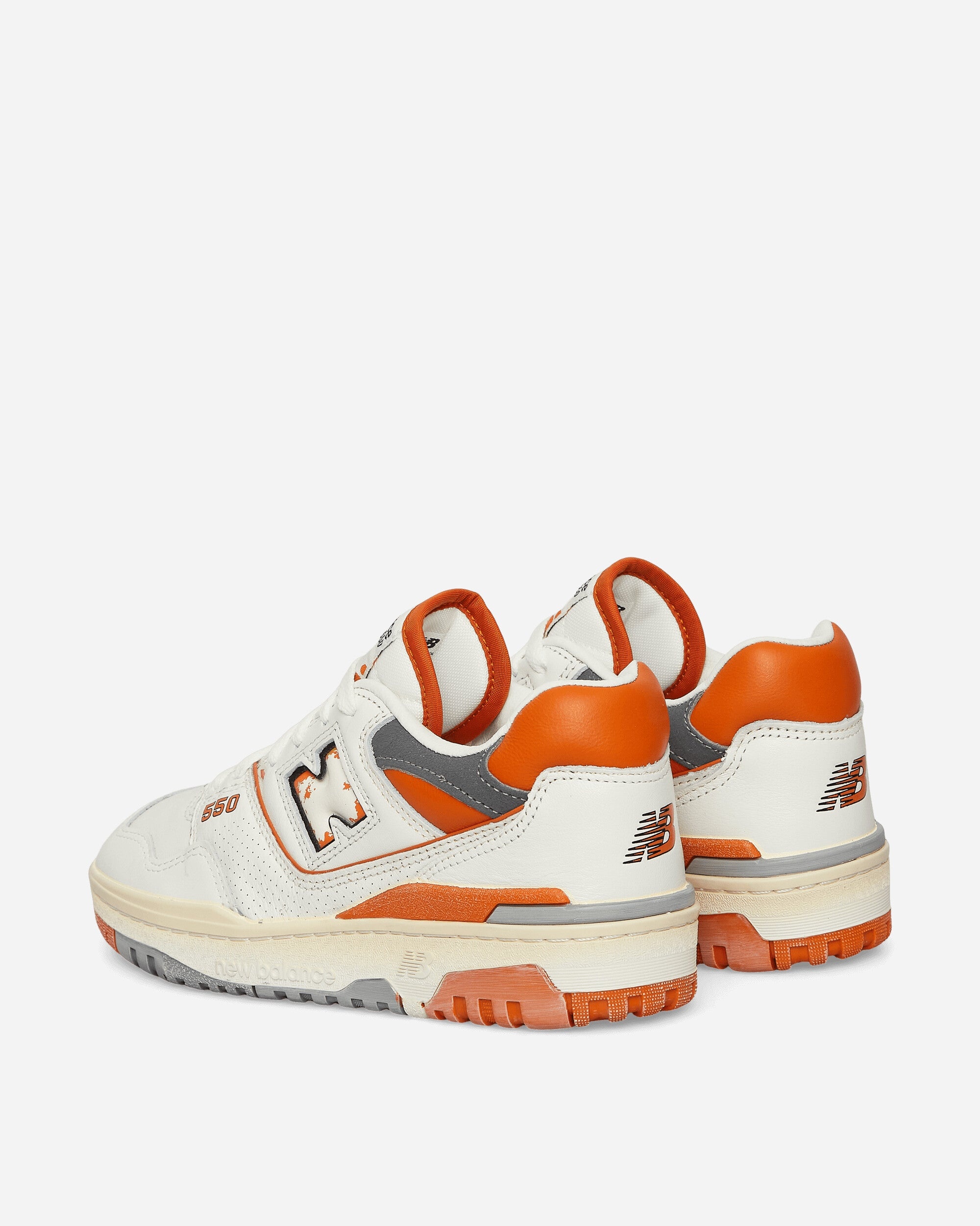 550 Sneakers Sea Salt / Orange - 4