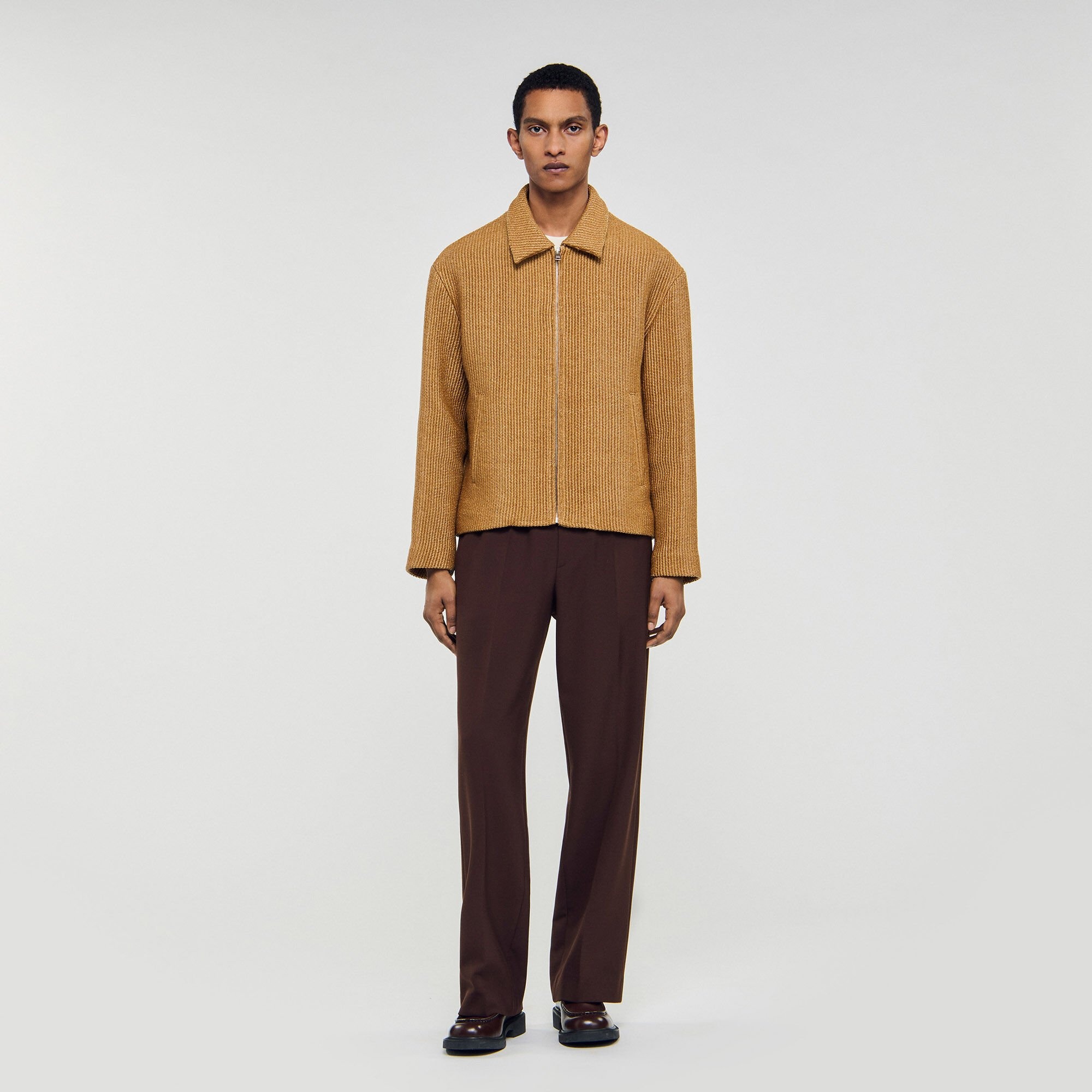 WOVEN RAFFIA JACKET - 2